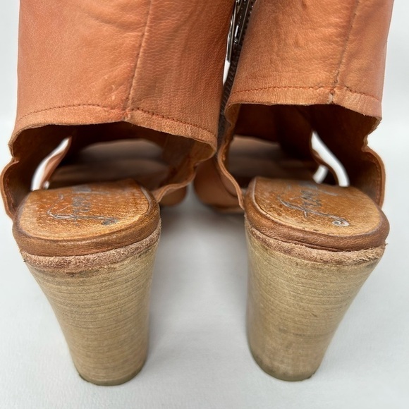 Free People Effie Block Heel Leather Ankle Boots, Women’s Size EU 41. - Picture 9 of 12